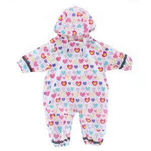 CTM Toddler Waterproof Rainsuit with Reflective Stripes by Wootie